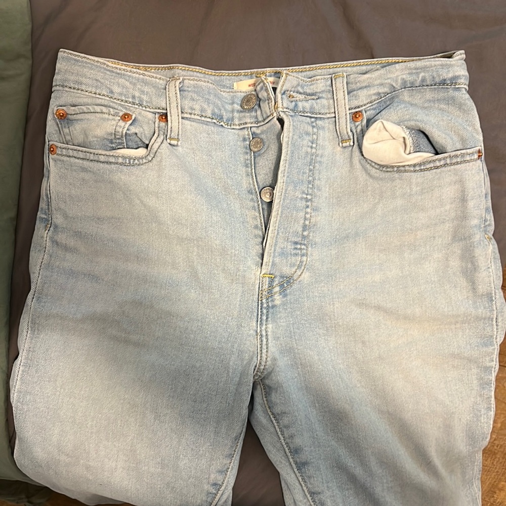 Levi’s light denim jeans